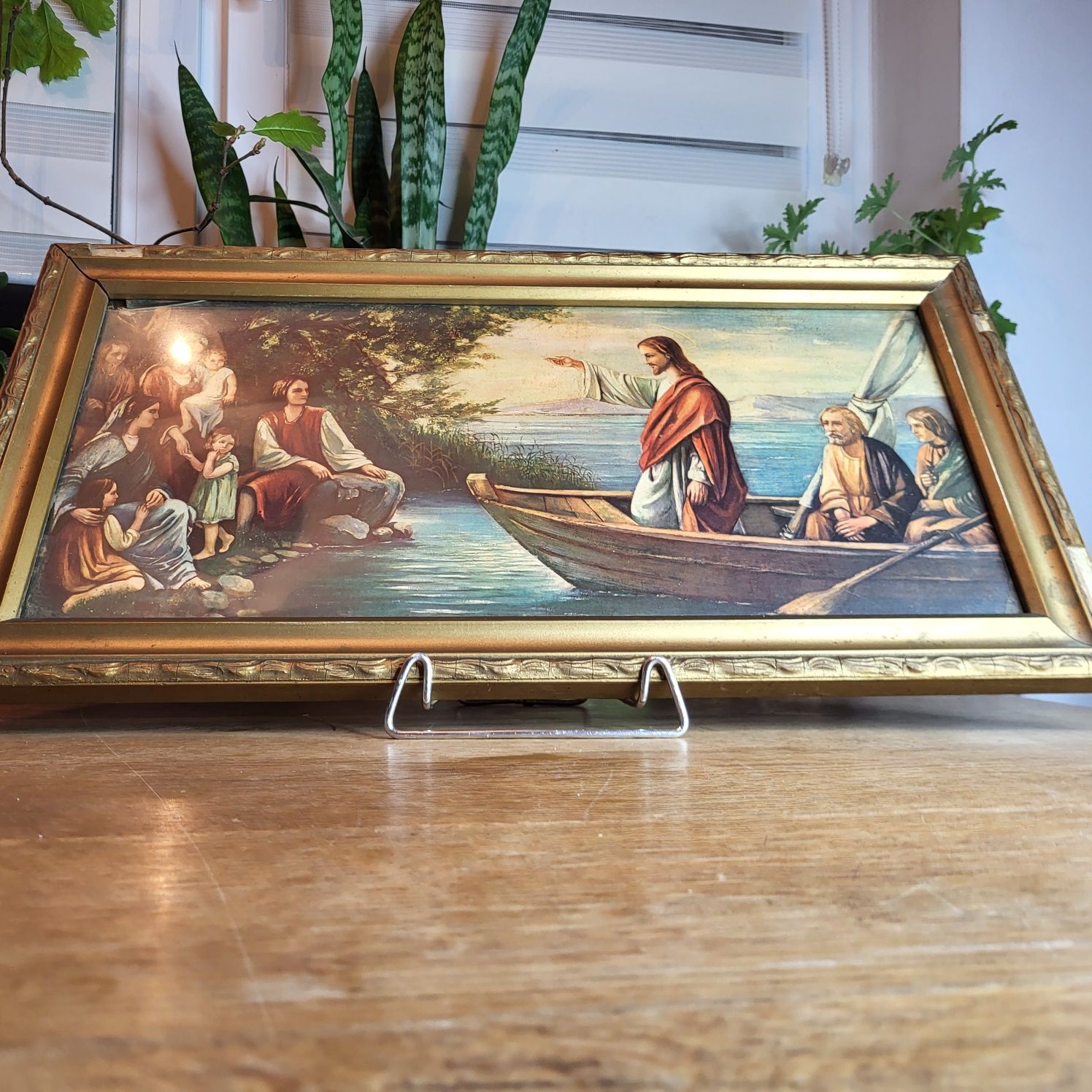 Obraz Jezus na Łodzi 1974r