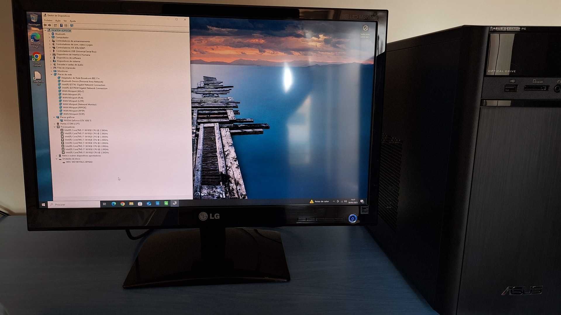 Asus Core i7 3.3GHz.- 16GB Ram- HDD 1TB- GTX1050Ti 4GB
