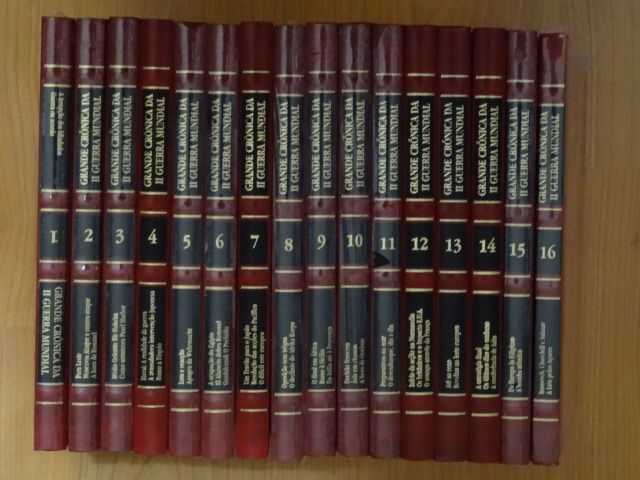 Grande Crónica da Segunda Guerra Mundial - 16 Volumes