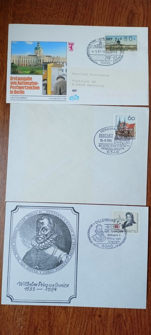 Koperty - pierwszego dnia obiegu - FDC.