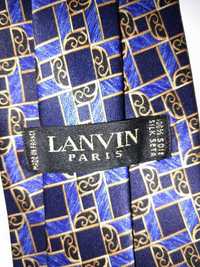 Krawat jedwabny Lanvin