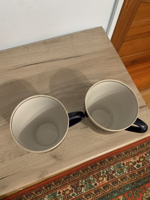 Чашки кобальт. Продаються вінтажні сині чашки із золотим декором