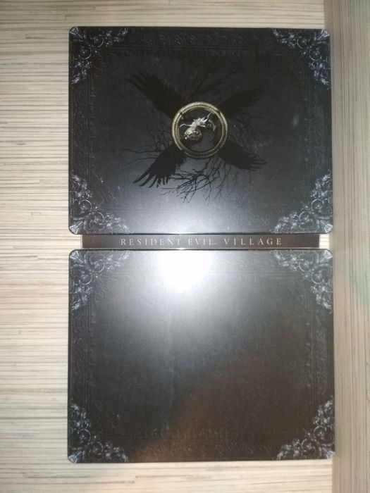 ^️ resident evil viii 8 +dlc+steelbook ps4 ps5 playstation 4 5