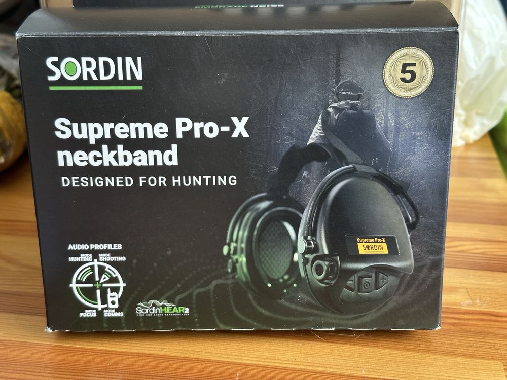 Активні навушники Sordin Supreme Pro X з заднім тримачем