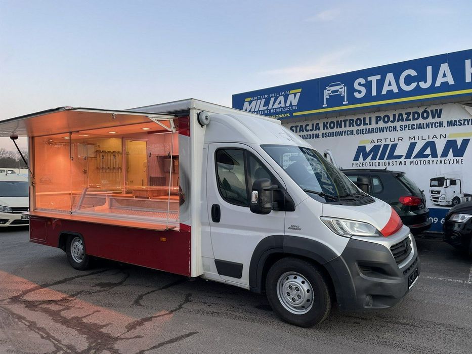 Fiat Ducato  Autosklep Węd Gastronomiczny Food Truck Foodtruck sklep Klim BORCO2016