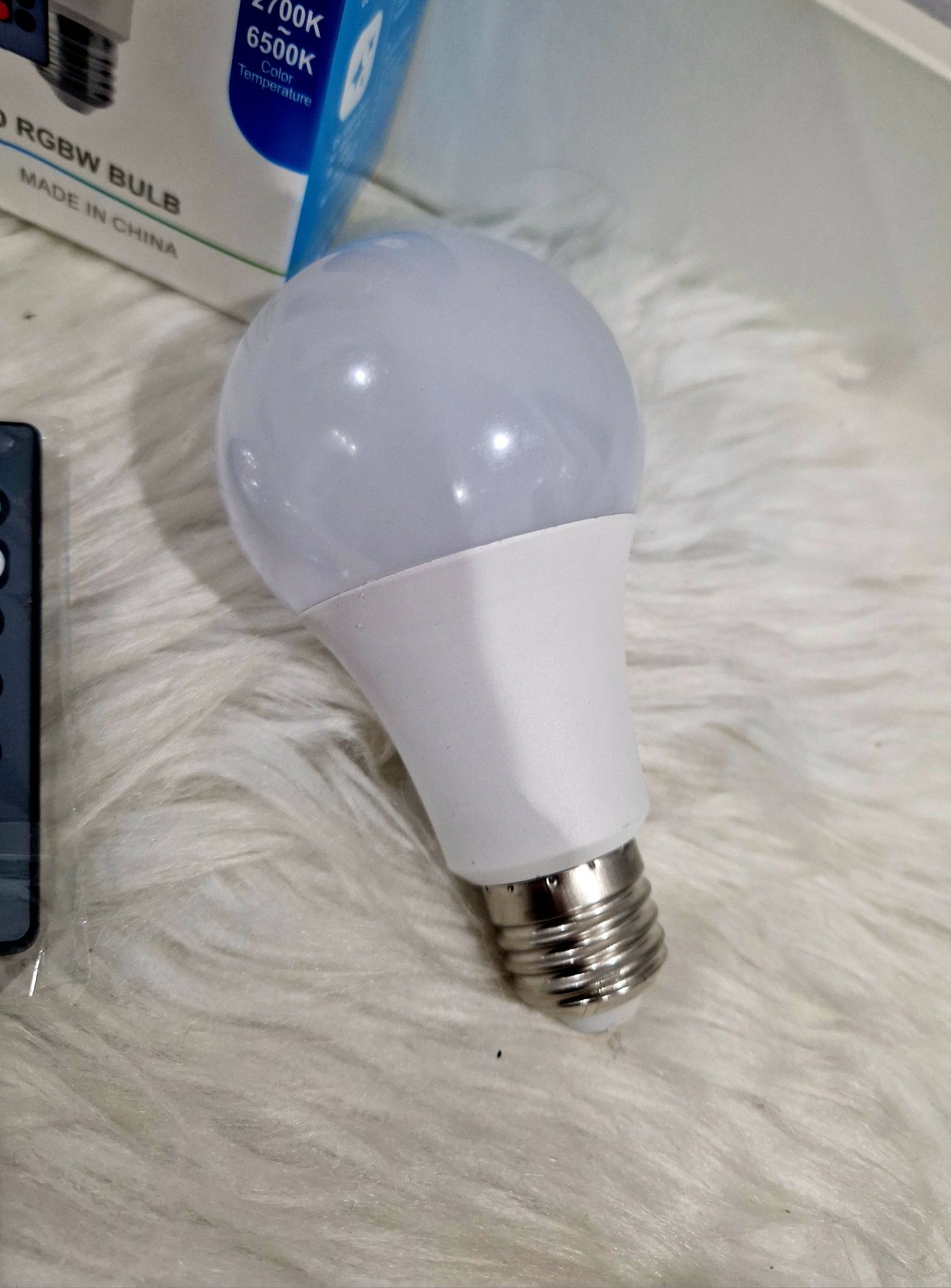 Lâmpada led RGB nova