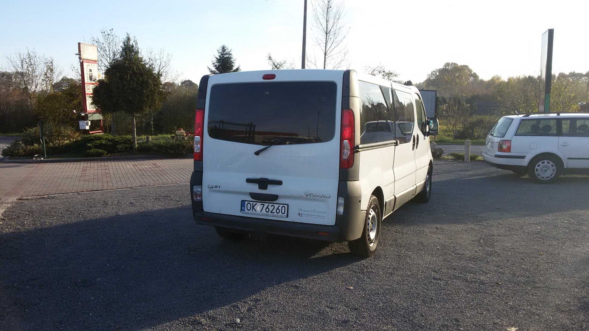 Wynajem, wypożyczalnia busów7 i 9 osobowych oraz aut osobowych