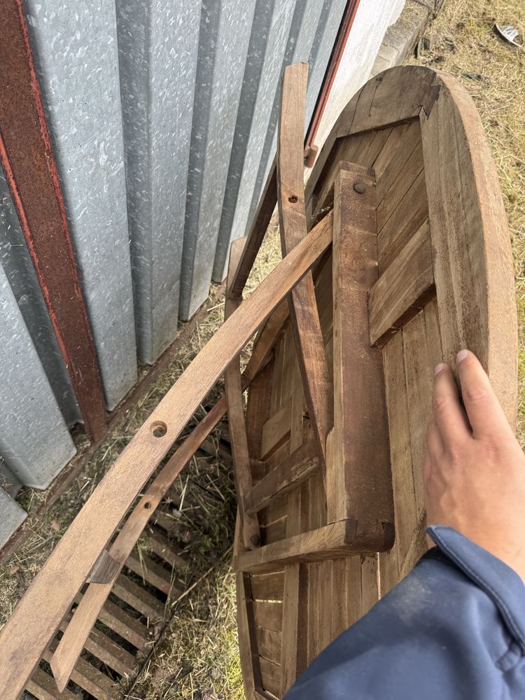 Stol drewniany Teak