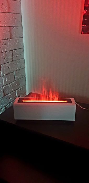 Зволожувач повітря, аромадифузор, нічник з ефектом полум’я