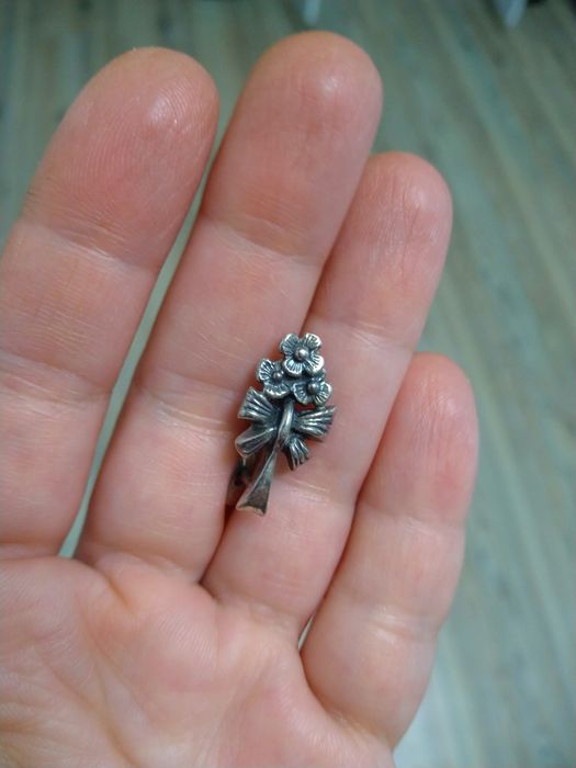 Серебро серьга 925 проба