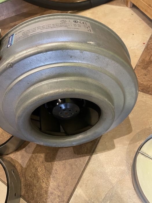 Wentylator kanałowy SystemAir K200L