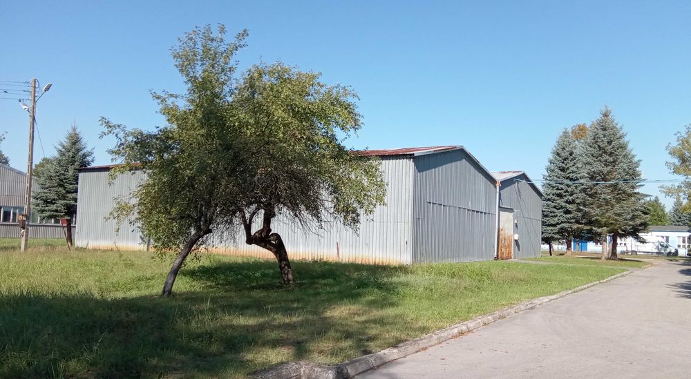 Wiata z antresolą - 620 m2