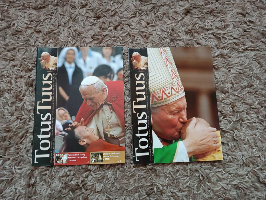 Totus Tuus -zestaw 2 miesięczników 6 zł całość