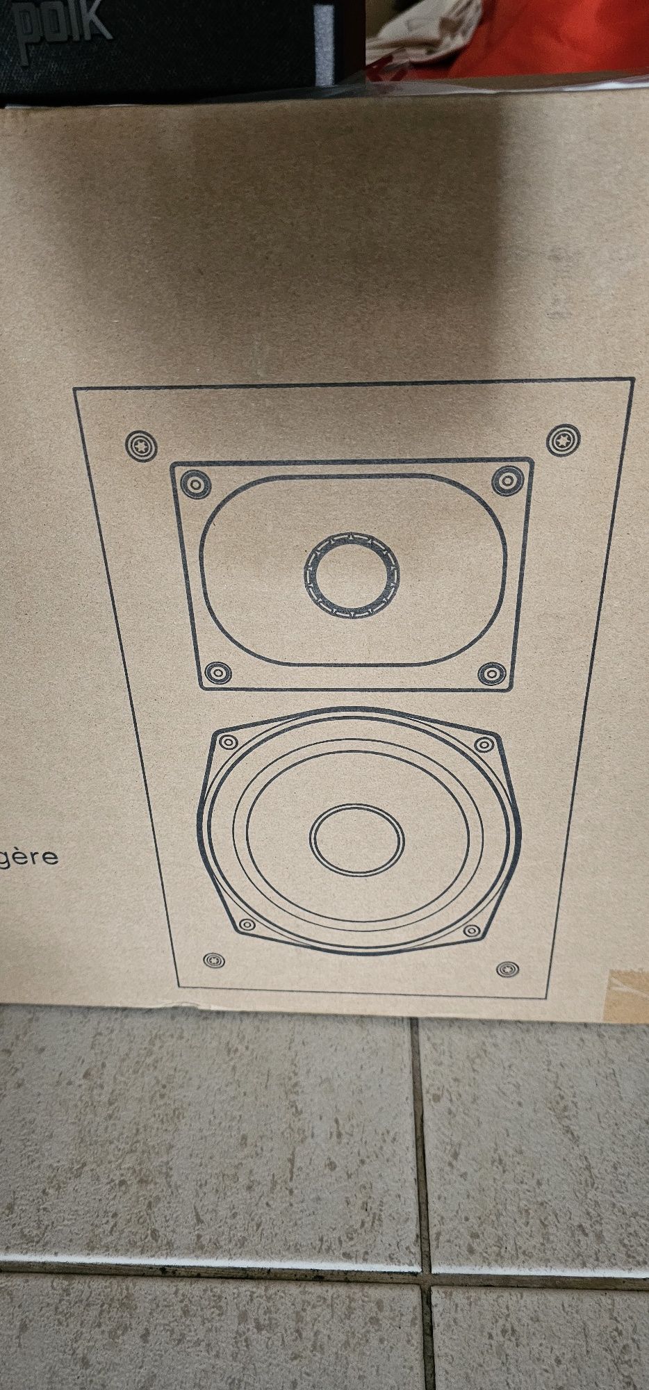 Colunas Polk T15 como novas.