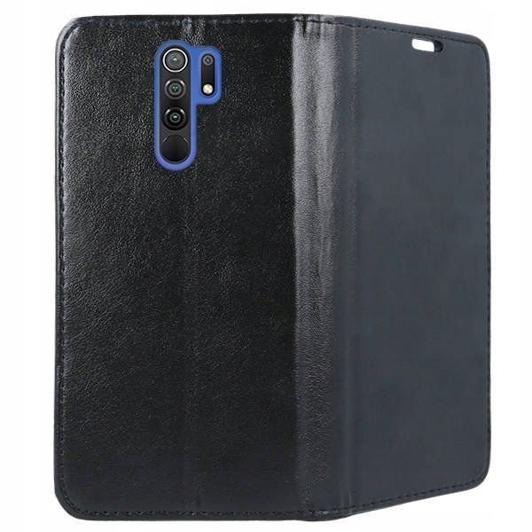Etui Z Klapką Magnetic Do Xiaomi Redmi 9 Czarne