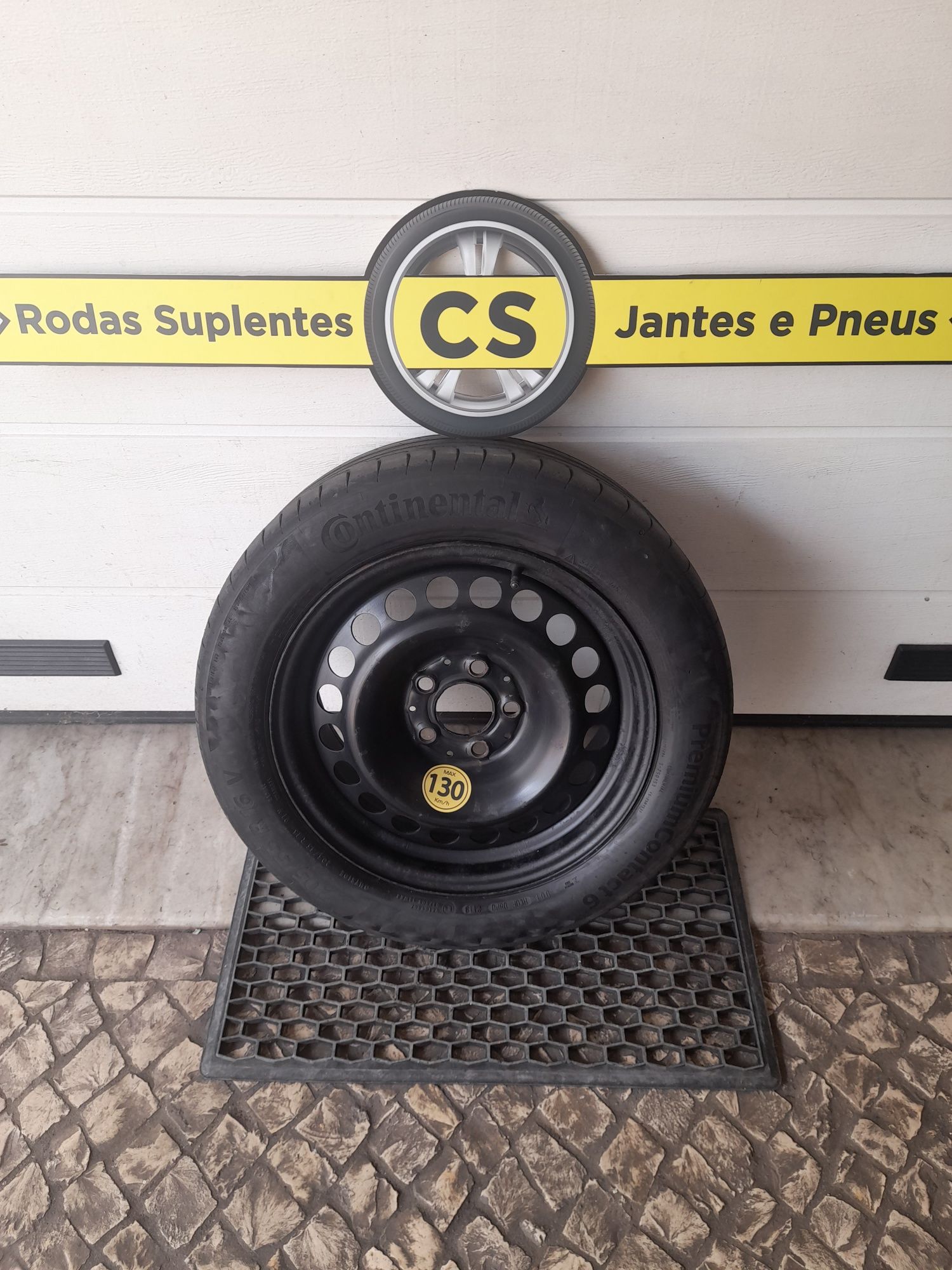 Roda suplente jante 16 5x112 Mercedes, Audi, BMW, pneu 205/55 R16