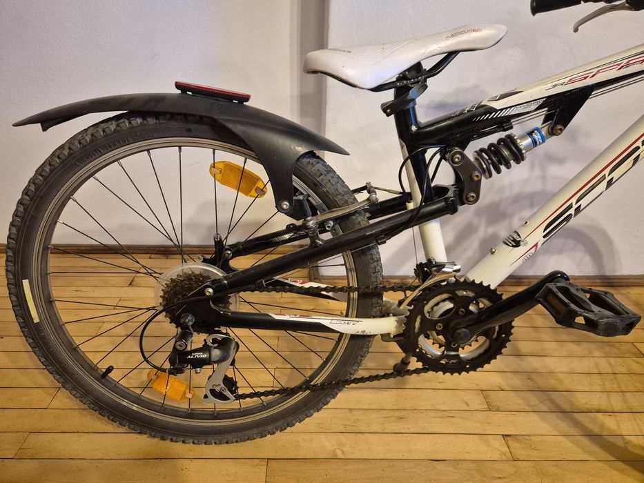 Rower dziecięcy MTB Scott Spark Junior 24 full suspension