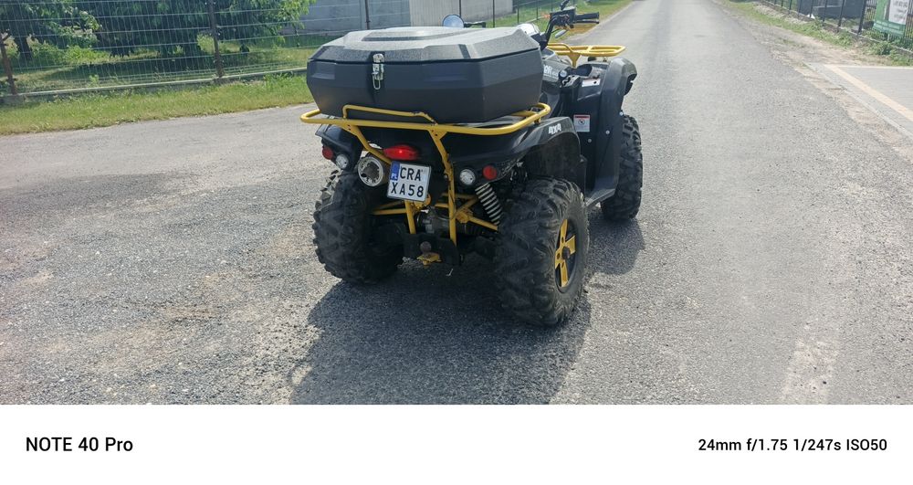Quad sym 600#naped 4x4#kufer#
