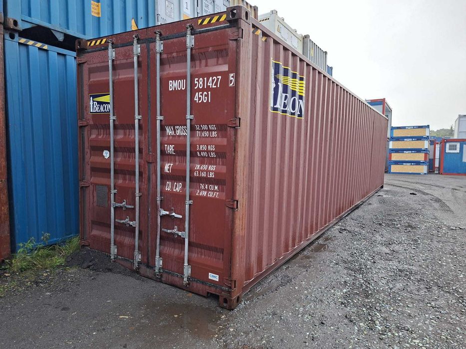 kontener 40 HC  szczelny dostępny