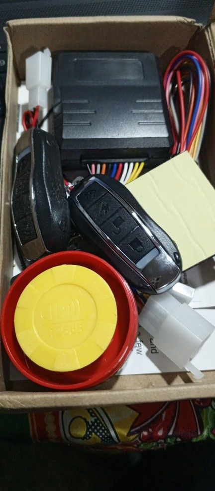 Сигнализация для мотоцикла - мопеда , пульт 315 МГц ,bluetooth -2025-