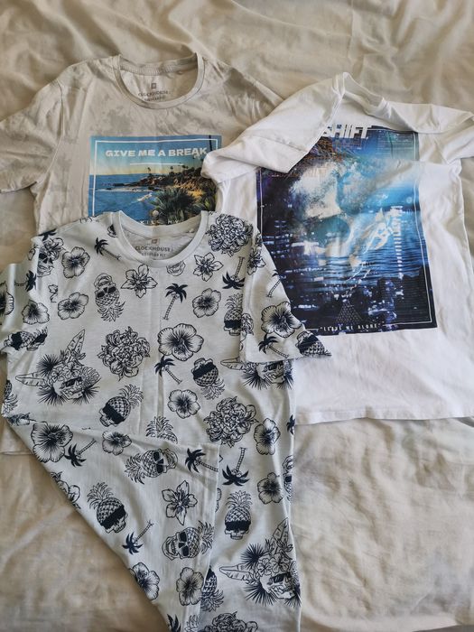 T-shirt młodzieżowy chłopięcy xs