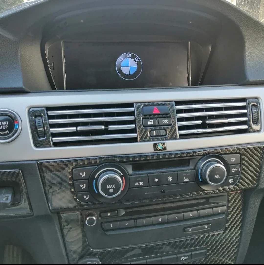 Rádio Android 12 com GPS BMW E60 E61 E62 E63 E90 E91 E92 E93 (Novo)