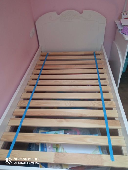 Łóżko Meblik Bianco Fiori