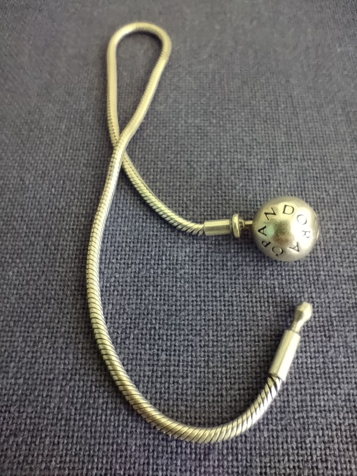 Baza na charmsy Pandora, średnica 2 mm