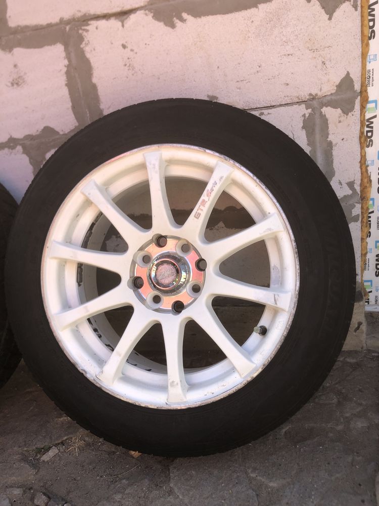 Продам диски с резиной (зима) r15 4/114.3 – 4/100
