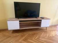 Szafka rtv skandynawska dab artisan/biel