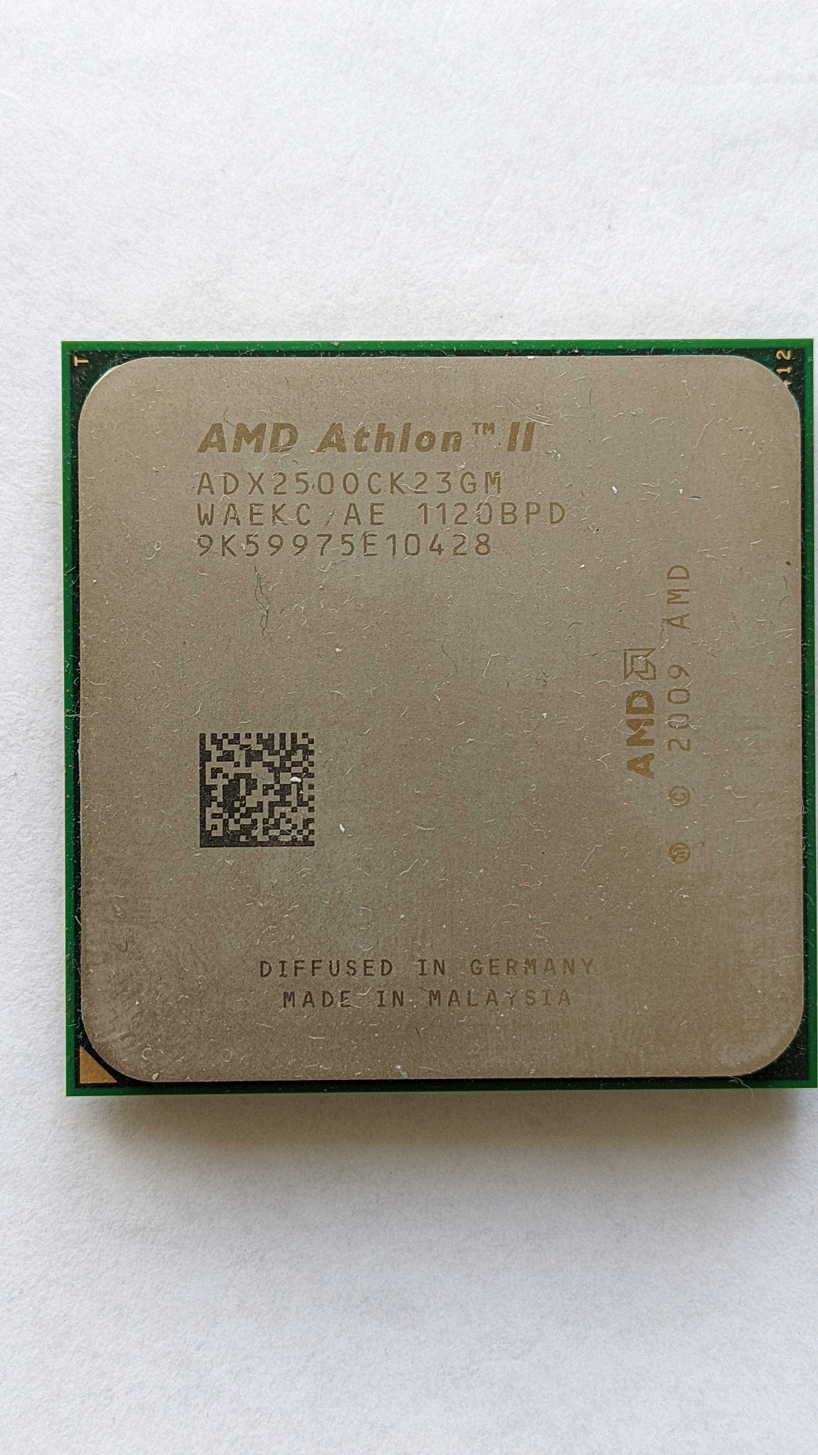 Процесор AMD Athlon II x2 250, socket AM3 та інші