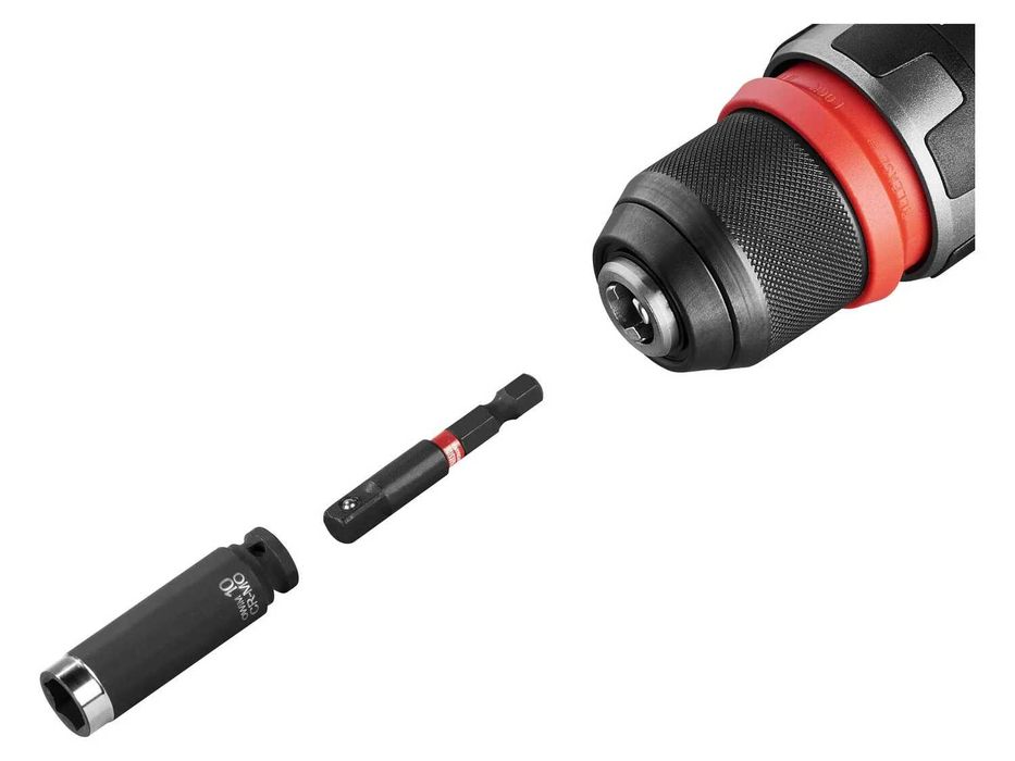 Soquetes e bits de impacto Parkside performance 21 peças