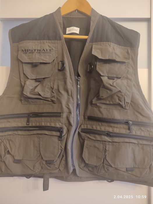 Kamizelka wędkarska Mistral logo Xl