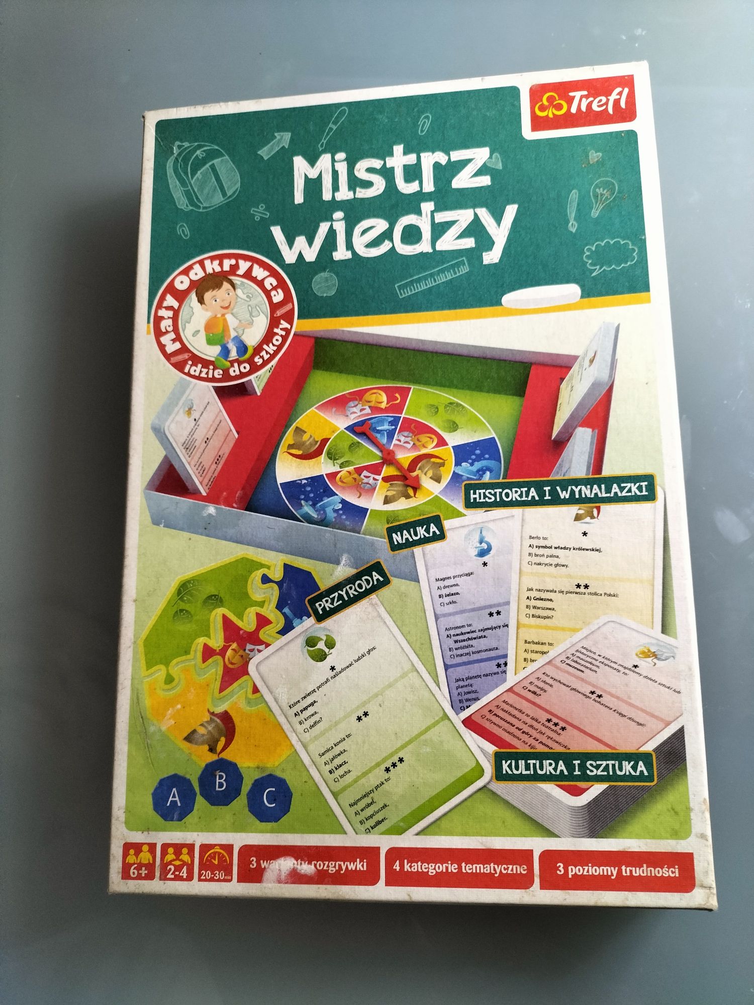 Gra edukacyjna Mistrz wiedzy 6+