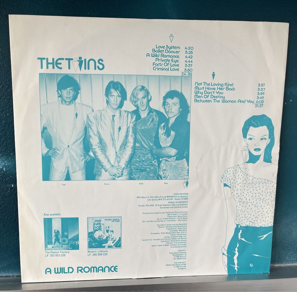 The Twins - A Wild Romance (Vinyl, 1983, Germany, NM, Repress, LP)