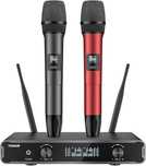 TONOR TW820 Wokalowy zestaw 2 Mikrofonów UHF – Karaoke i Imprezy 60 m!