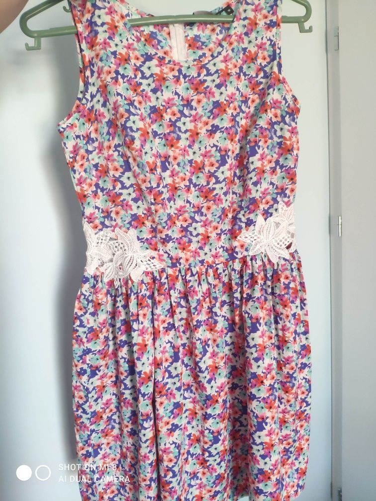 EUR 38/ uk10 * damska zwiewna sukienka New Look