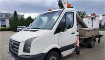 VOLKSWAGEN CRAFTER podnośnik koszowy 19.5m