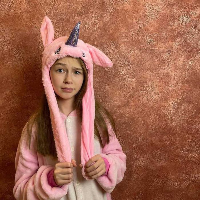 Карнавальная шапка с подсветкой и поднимающимися ушами (зайчик\пикачу)