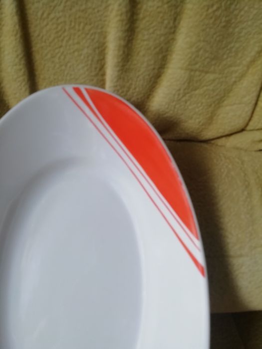 Фарфоровое блюдо ссср. Барановка. Тяжёлое. Большое.