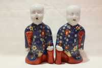 Par de Laughing boys em Porcelana Chinesa Período Jiaqing 1796 a 1820