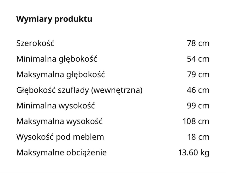 Ikea Sundvik komoda z przewijakiem - stan bdb!