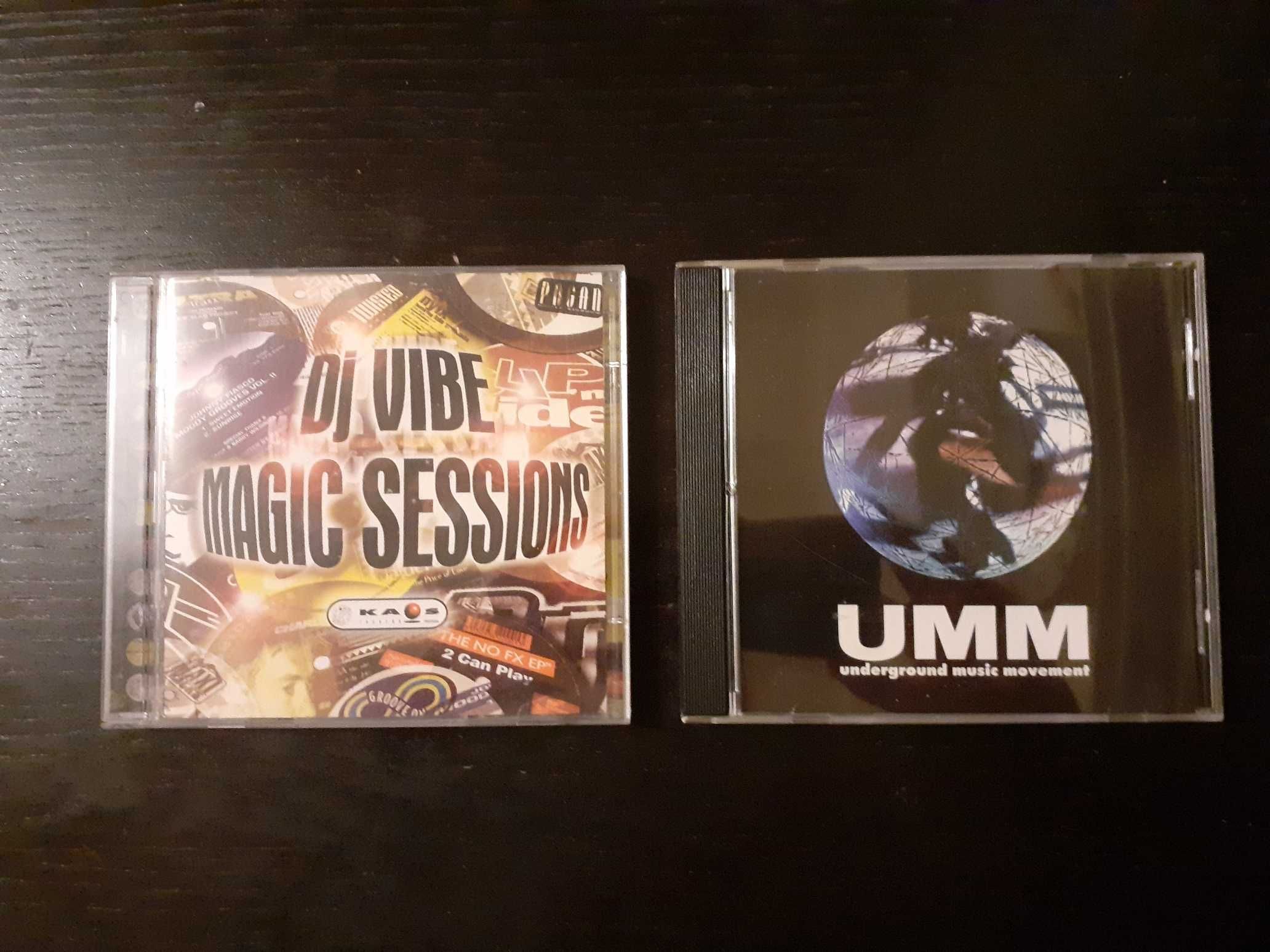 CDs DJ Vibe (duplo) e UMM (house/dance)