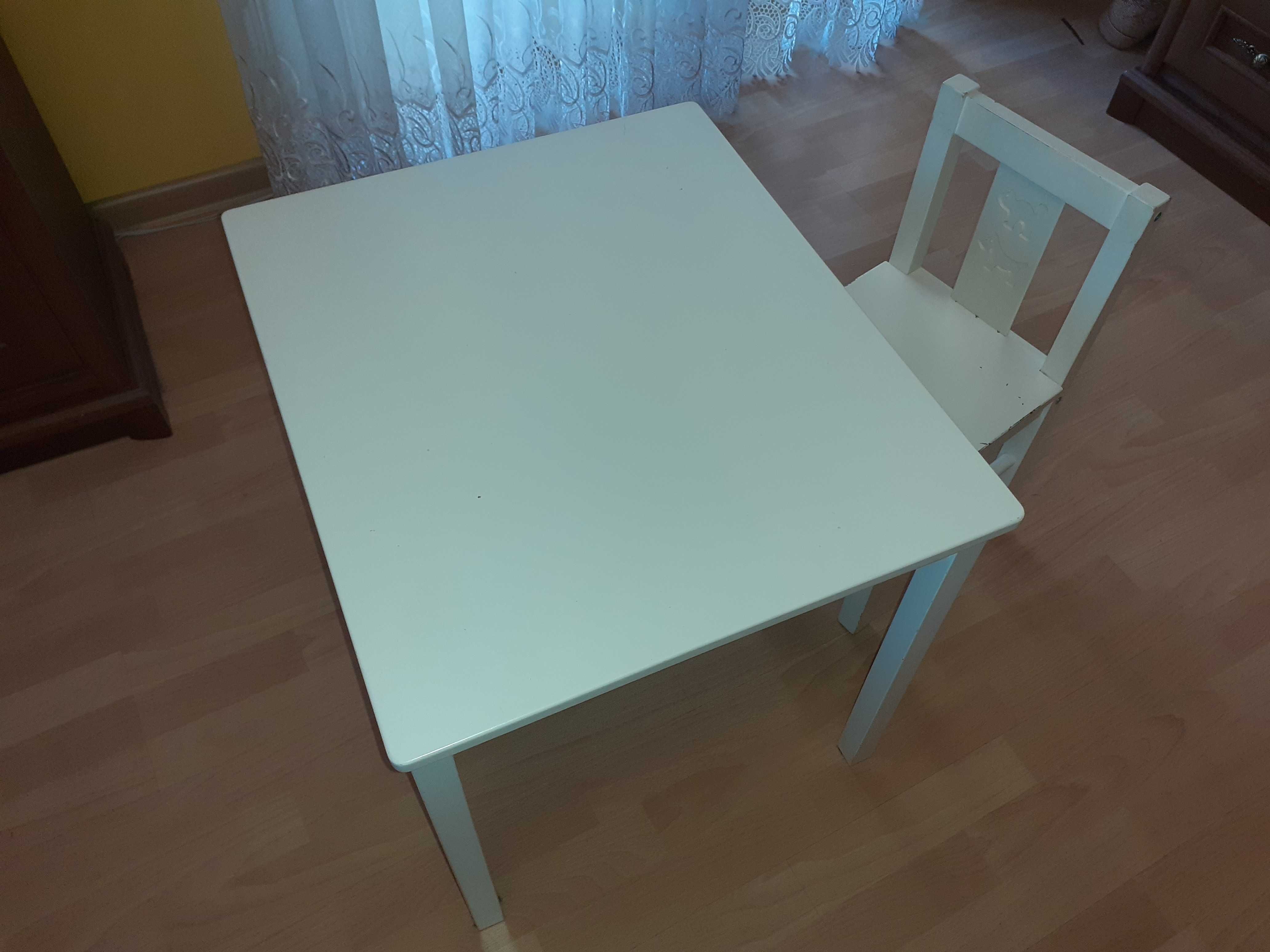 Stolik i krzesełko dla dziecka IKEA KRITTER