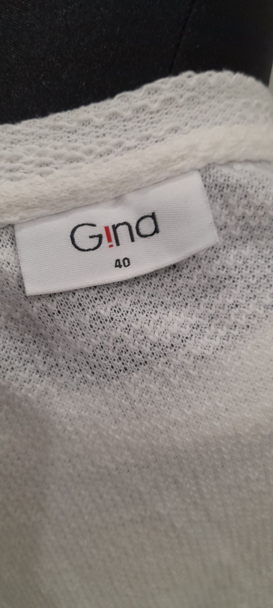 Cienki Biały sweter bluzka Gina 40