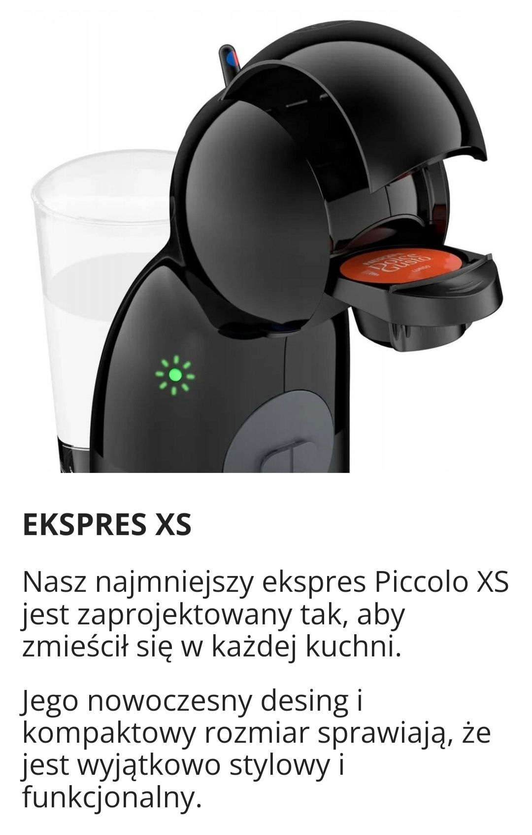 Ekspres do kawy Krups dolce Gusto Piccolo