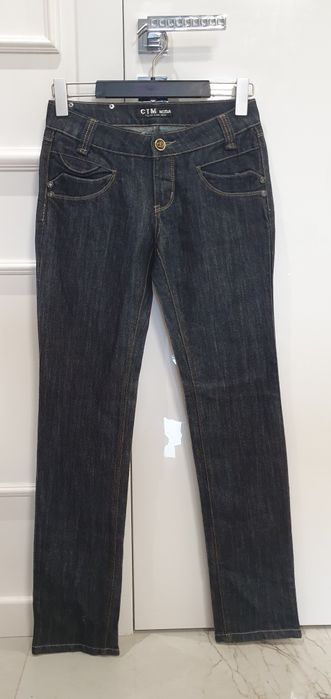 Spodnie jeansowe CTM nowe W27 L32