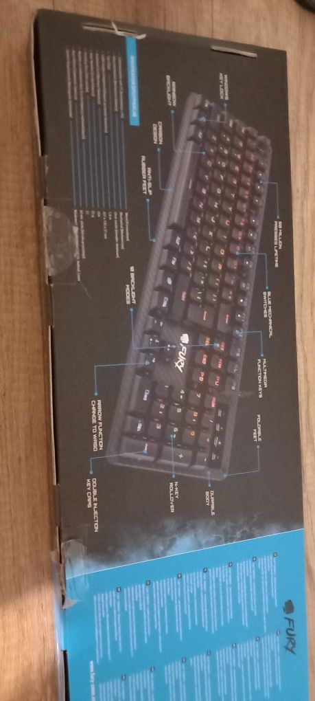 Klawiatura fury tornado