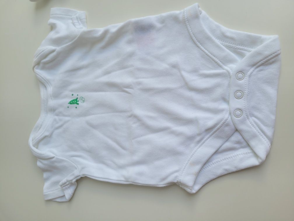 Komplet 3szt body z krótkim rękawkiem 68cm Mothercare stan idealny