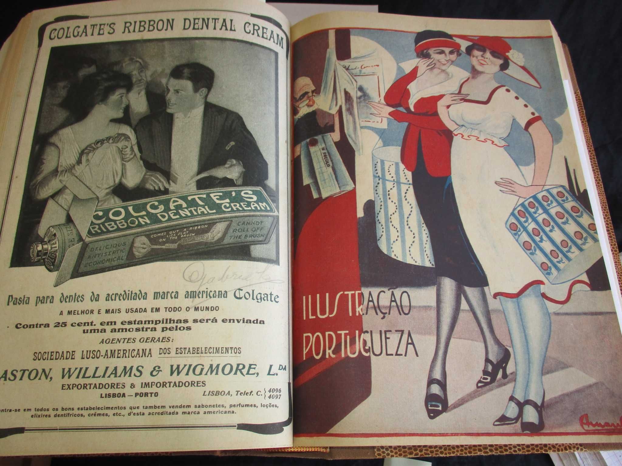 Livros Revista Ilustração Portugueza 1917 a 1924